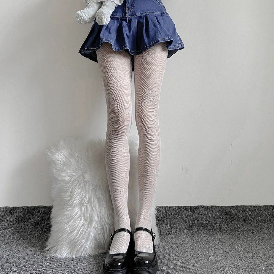 LOLITA KATIE LOLITA KITTY CAT JK PANTS FISHING NET SILK STOCKINGS