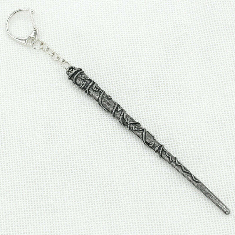 ALLOY ORNAMENT MAGIC WAND KEY RING