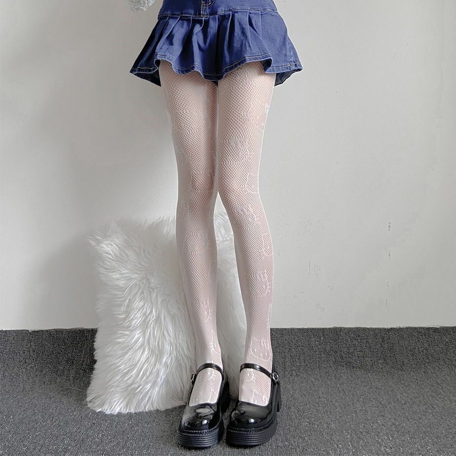 LOLITA KATIE LOLITA KITTY CAT JK PANTS FISHING NET SILK STOCKINGS