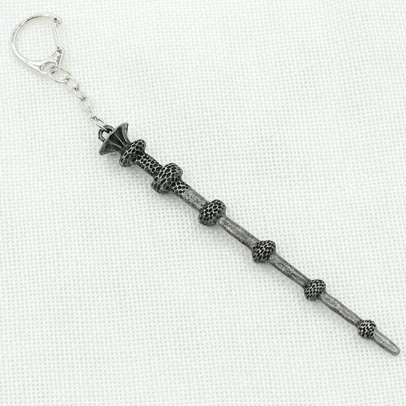 ALLOY ORNAMENT MAGIC WAND KEY RING