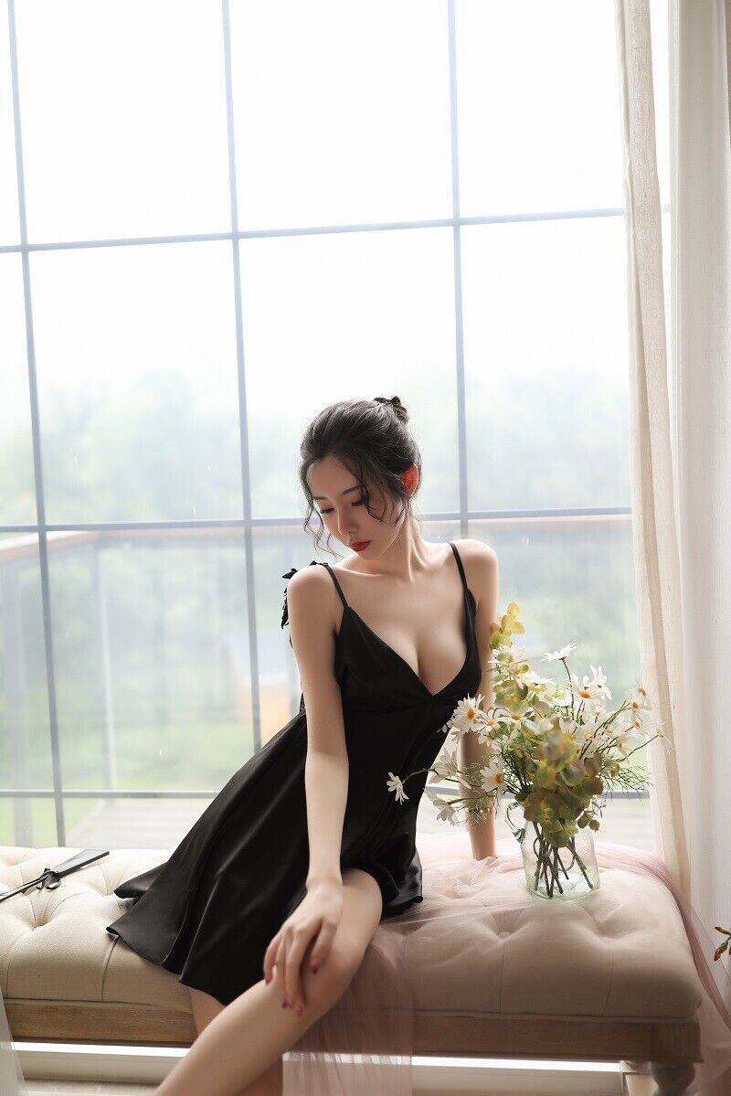 FASHION WING SLING FASHION NIGHTDRESS TEMPTATIONBACKLESS NIGHTDRESS