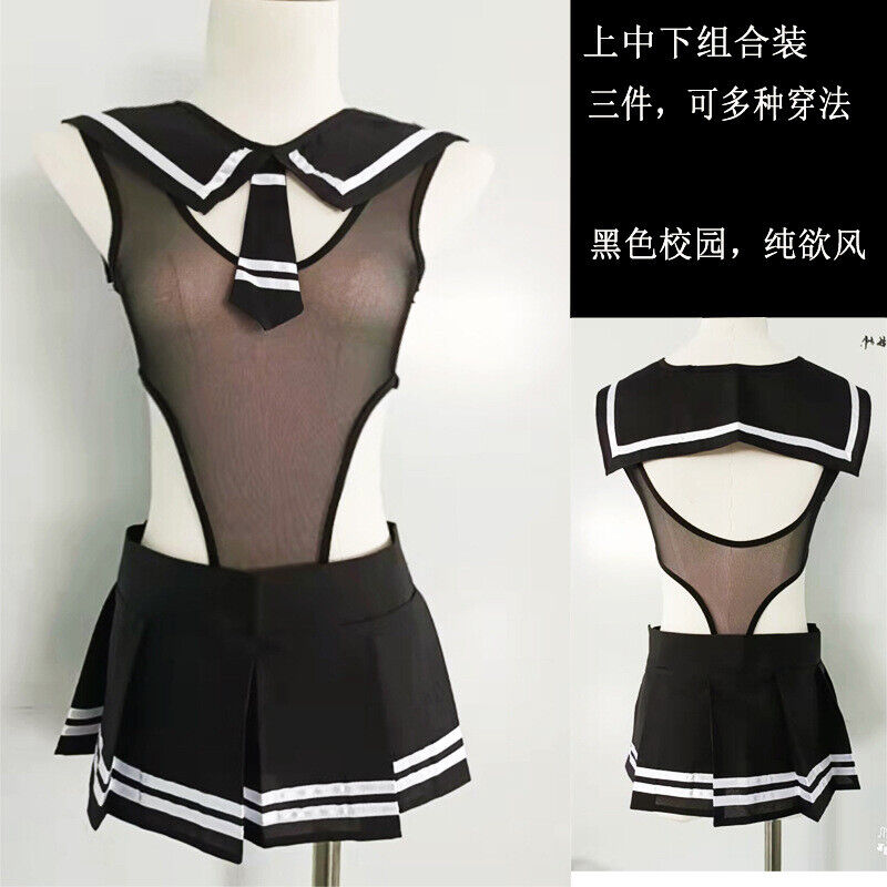 LACE UNDERWEAR STUDENT NIGHTDRESS SUIT