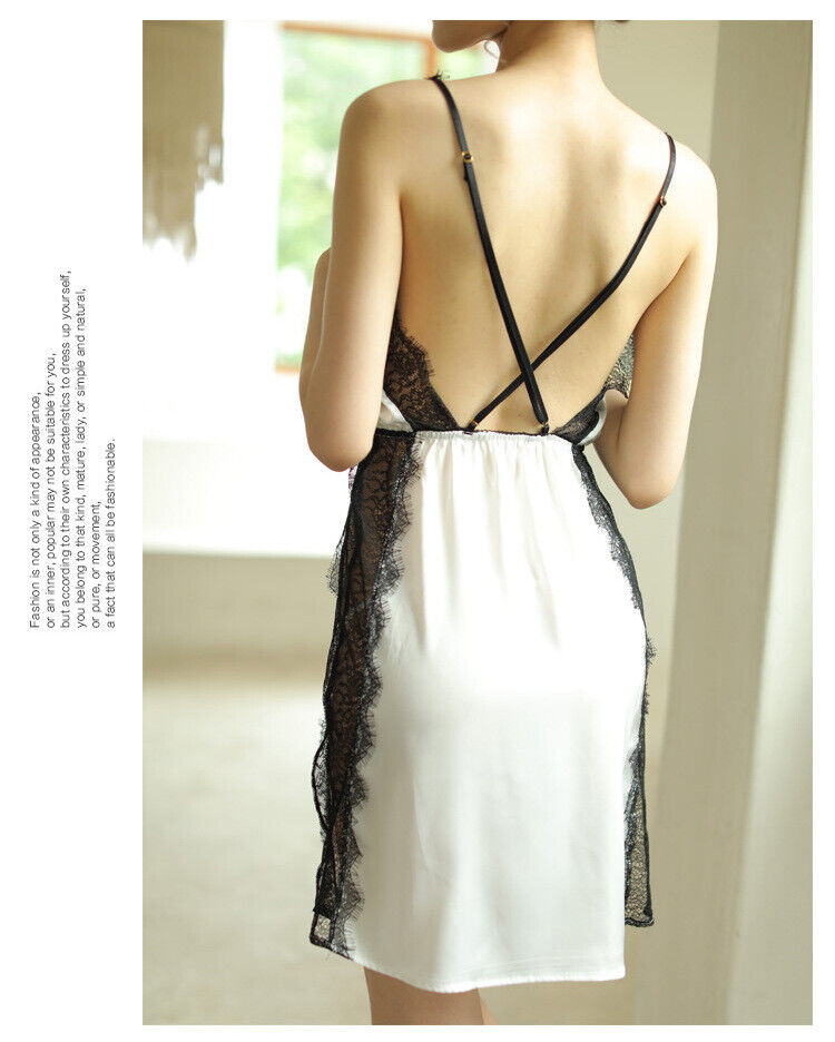 FASHION LACE SUSPENDER NIGHTDRESS