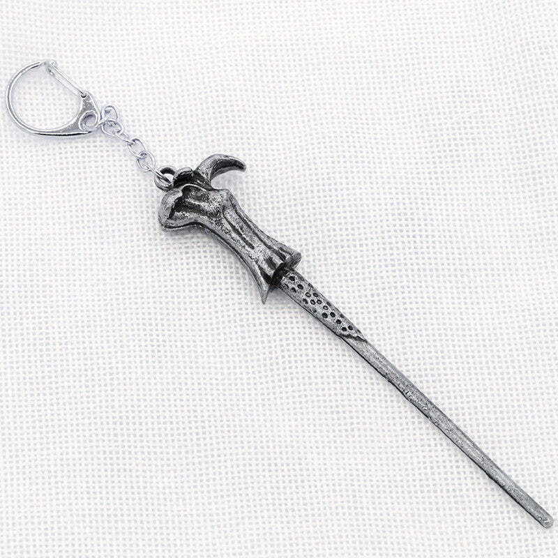 ALLOY ORNAMENT MAGIC WAND KEY RING