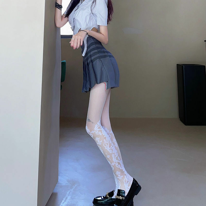 JACQUARD FASHION LOLITA SOCKS JK VERSATILE PANTYHOSE