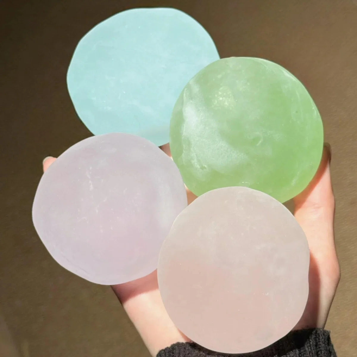 SNOW SKIN MOCHI COCONUT OIL HANDMADE SQUISHY BALL