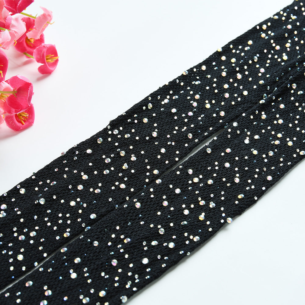 THIN MESH HOT DIAMOND PANTYHOSE