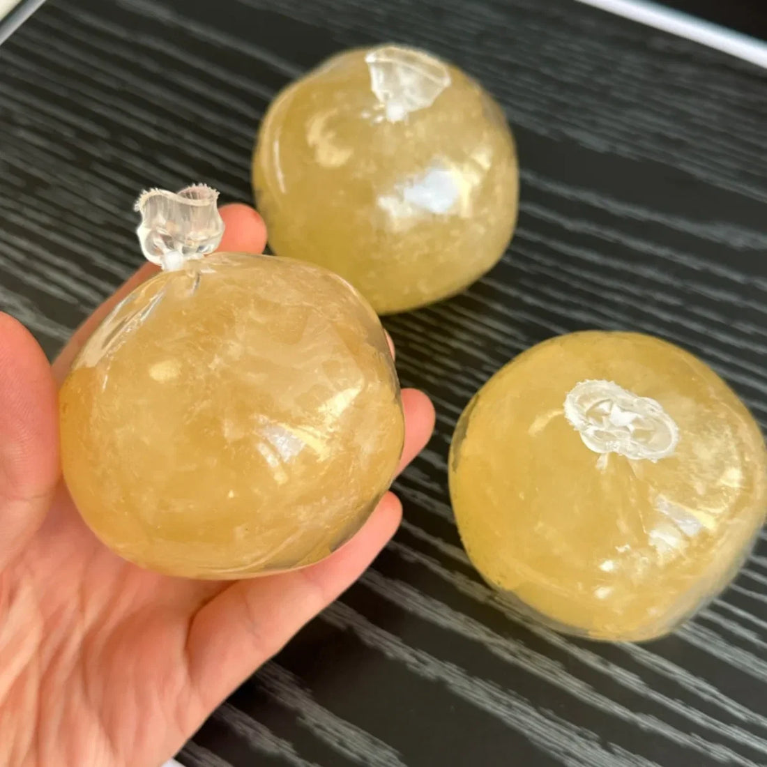 COCONUT OIL HANDMADE SQUISHY BALL