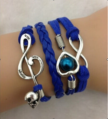 Multilayer Heart Handmade Bracelet