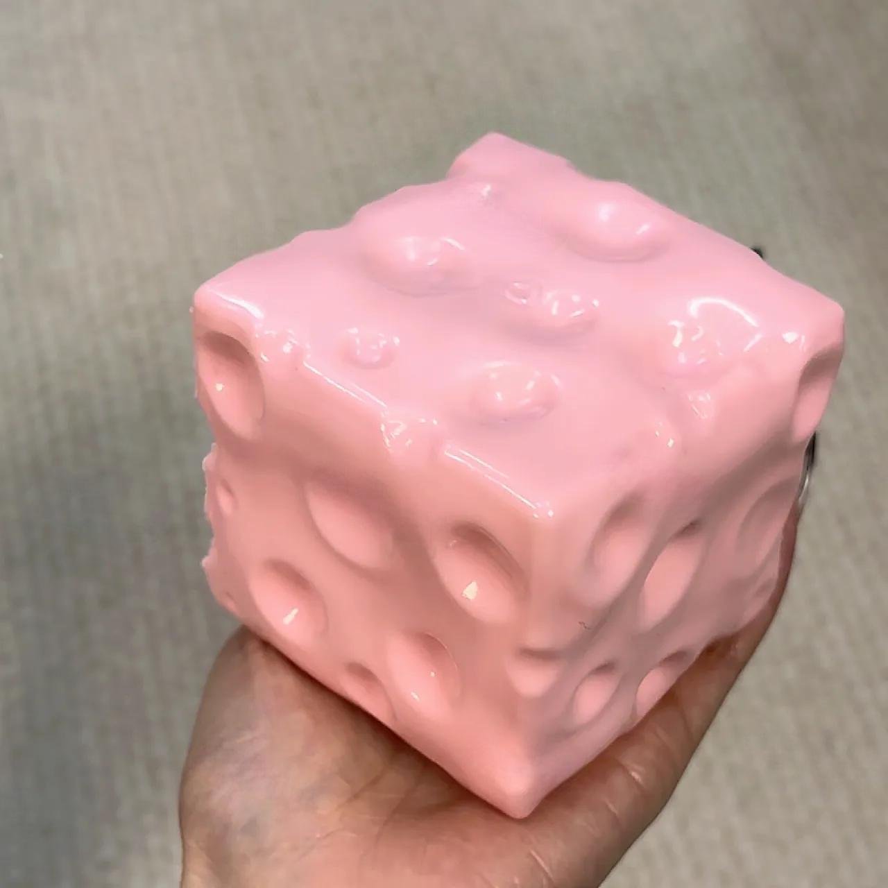 STRAWBERRY MILK JUMBO CHEESECAKE SQUISHY BALL