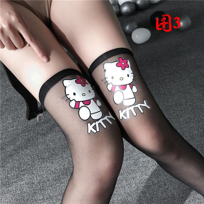 FASHION PANTYHOSE SAILOR MOON PUSSY FACE JAPANESE STOCKINGS