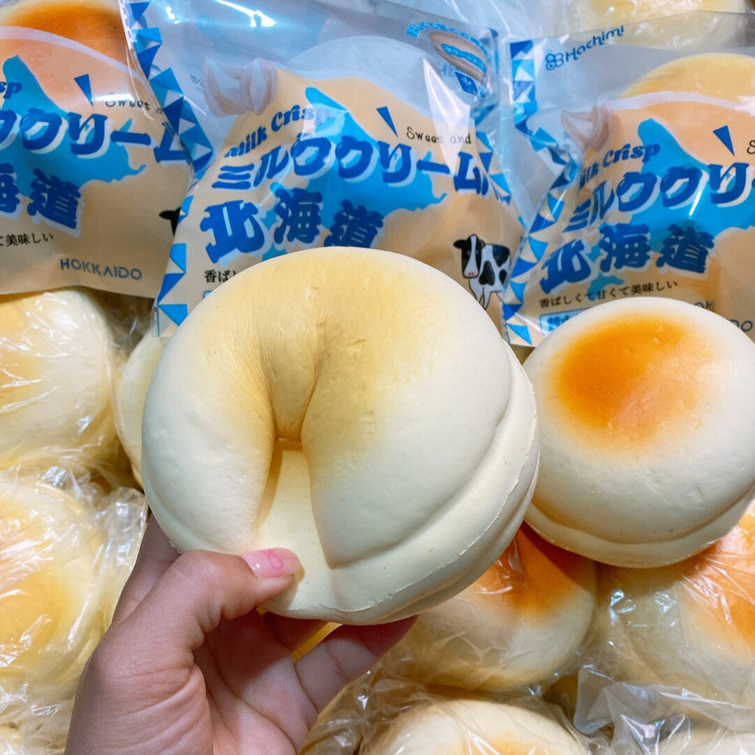 BLOOMING MILK BUN SQUISHY | SLOW-RISING STRESS TOY