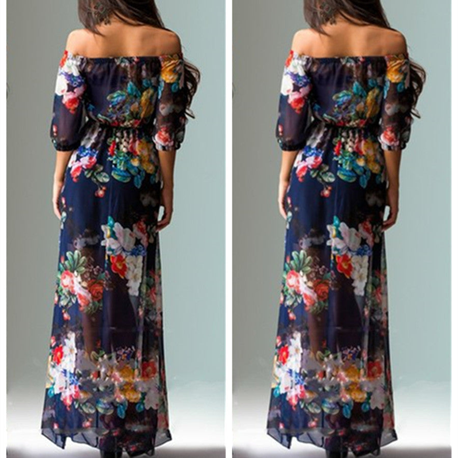 Irregular Pure Color Spaghetti Strap Long Loose Dress