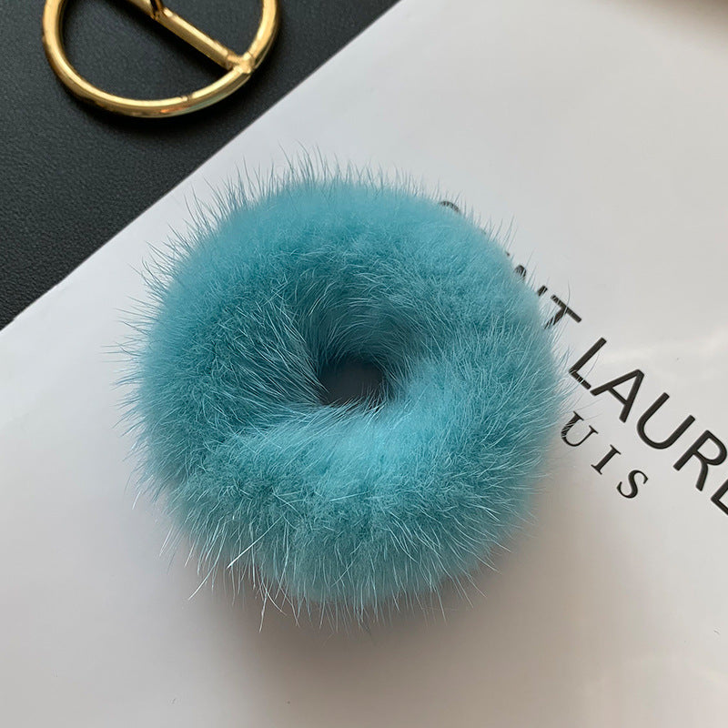 CUTE MINK FUR HAIRBAND - WINTER HAIR ACCESSORY