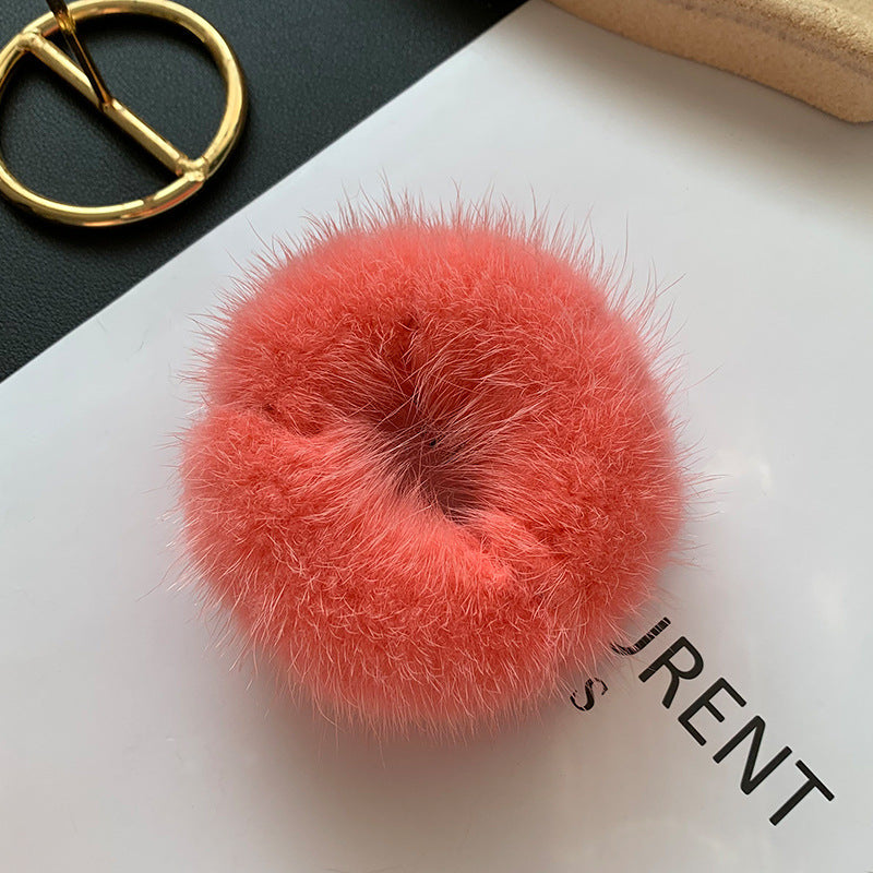 CUTE MINK FUR HAIRBAND - WINTER HAIR ACCESSORY