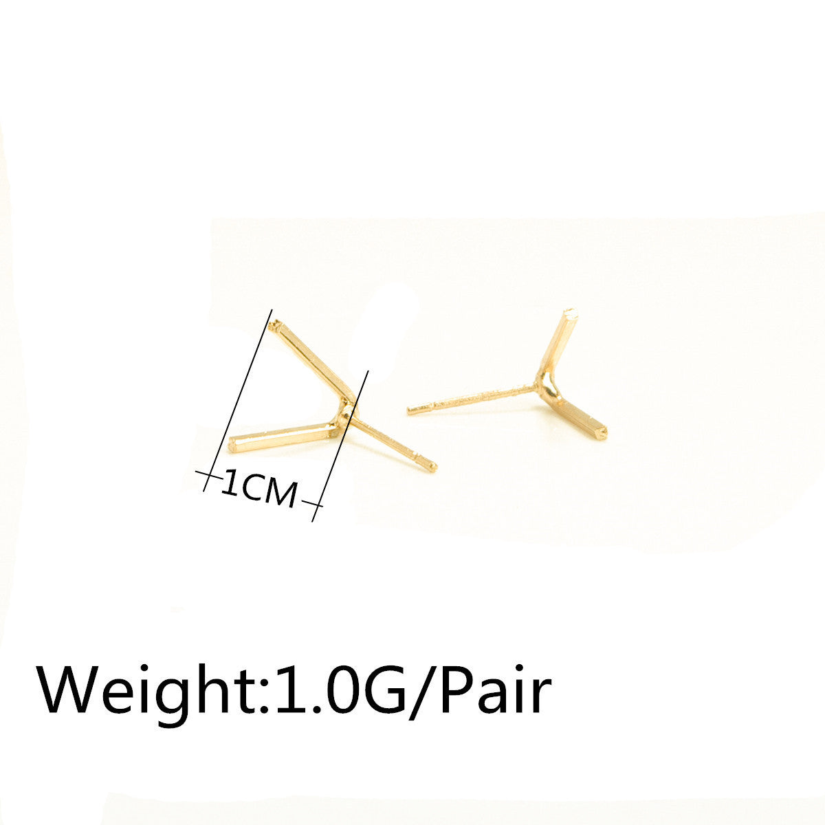 THE LETTER V WOMEN'S EARRINGS