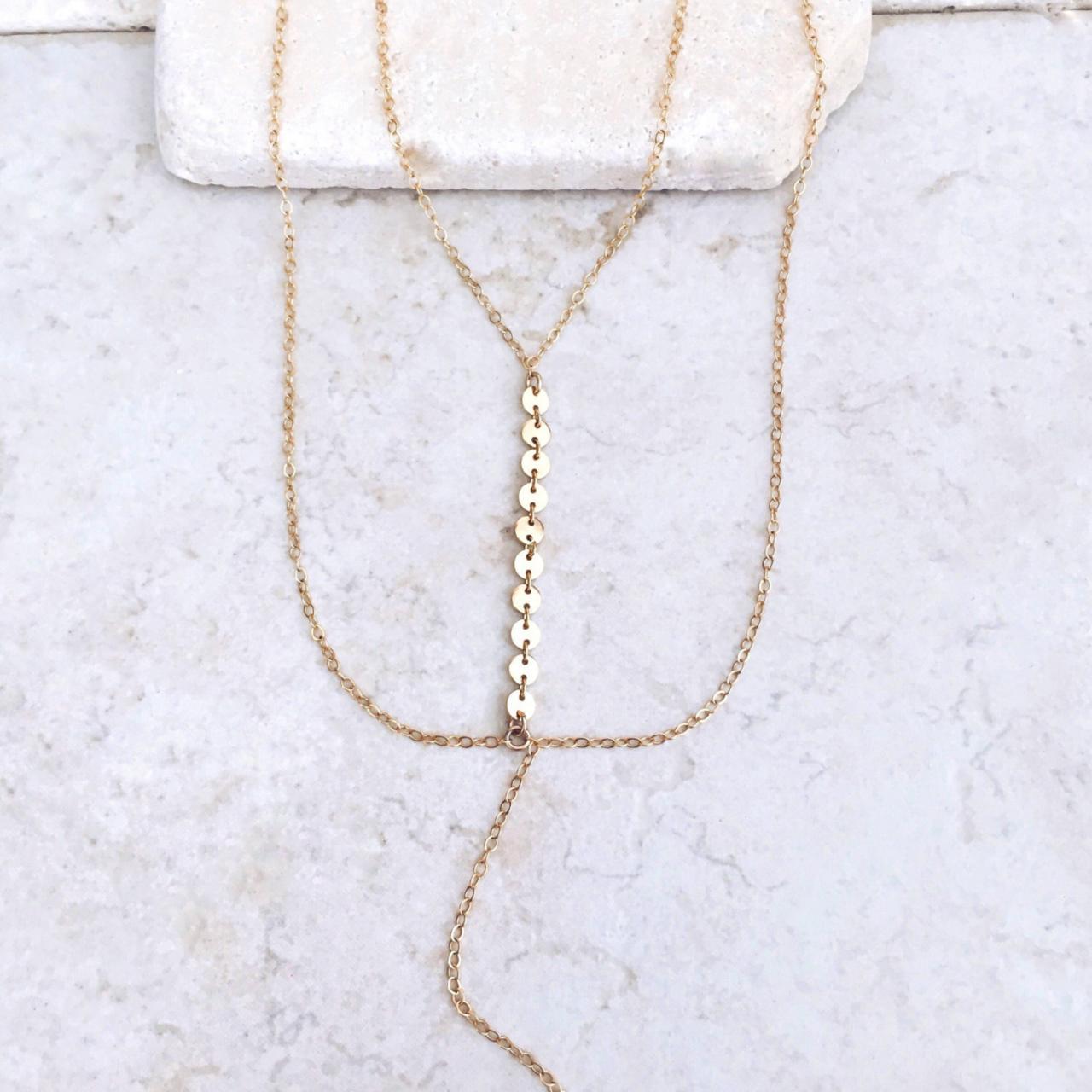 FASHION LASSO Y GOLD NECKLACE