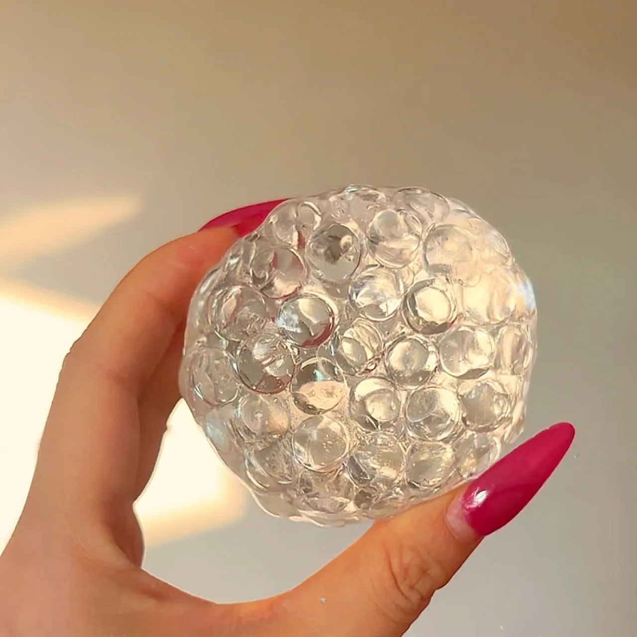 COLOR CANDY POP BEAD SQUISHY BALL
