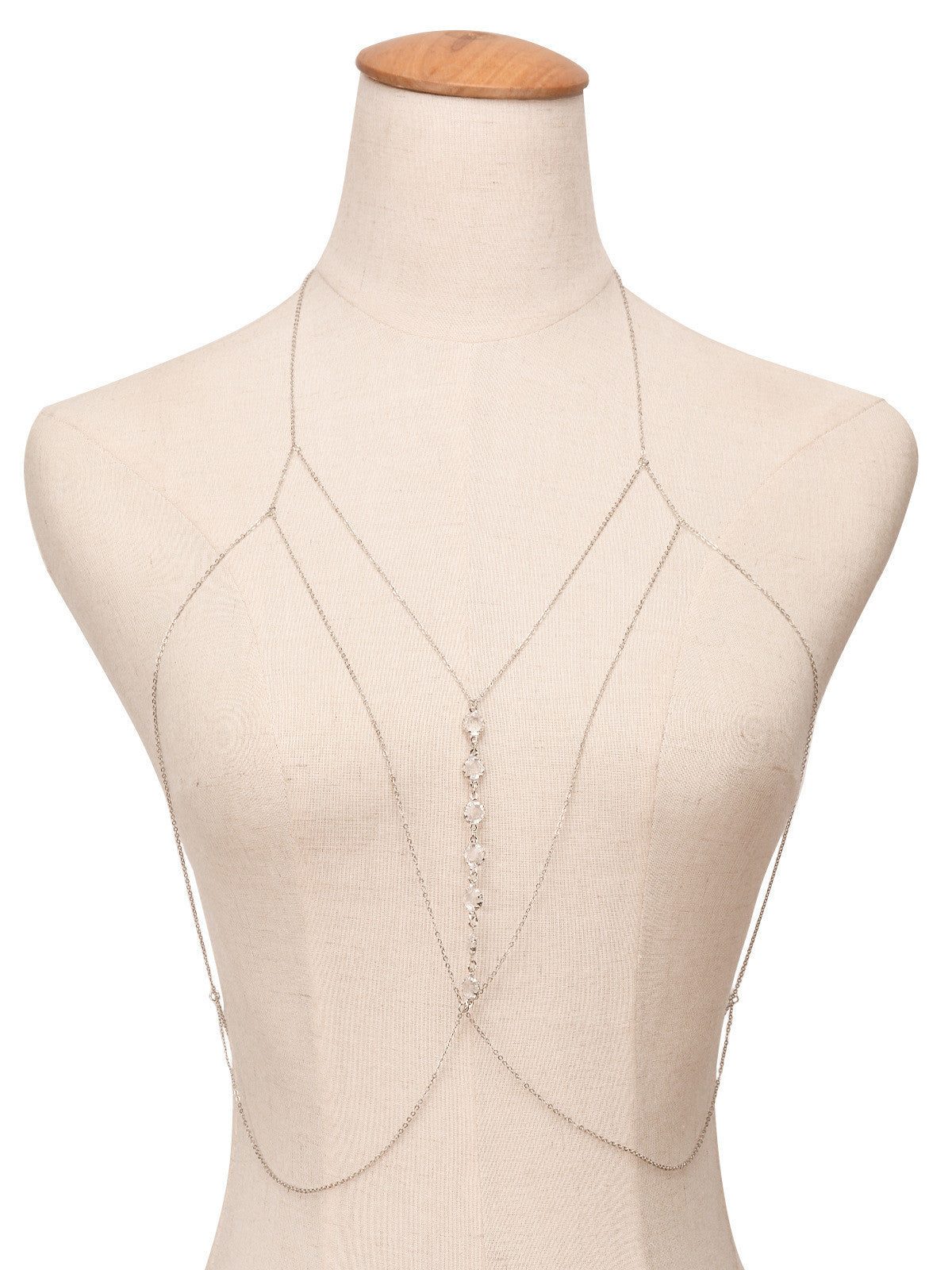 BEACH PARY FASHION CRYSTAL BODYCHAIN