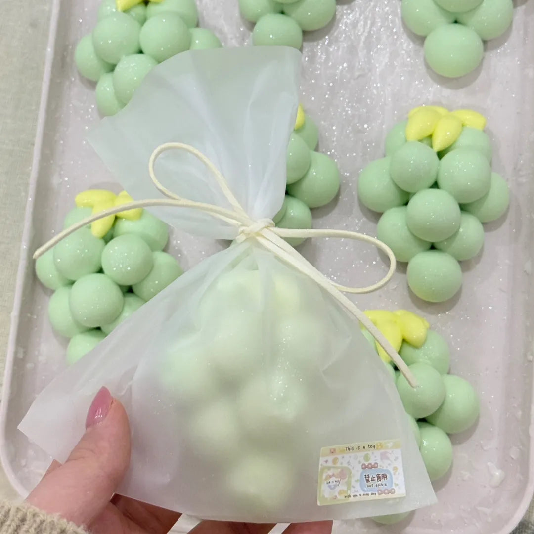 CRUNCHY GRAPE SOFT-TOUCH SQUISHY BAG
