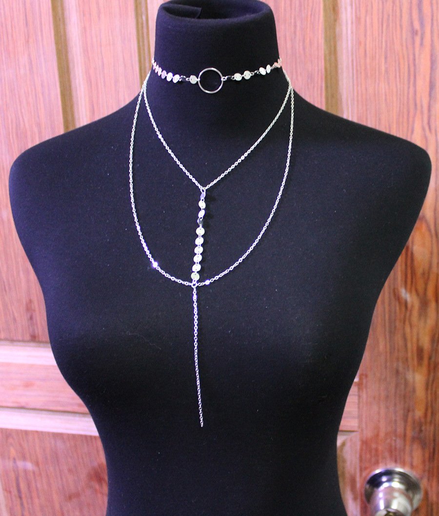 FASHION LASSO Y GOLD NECKLACE