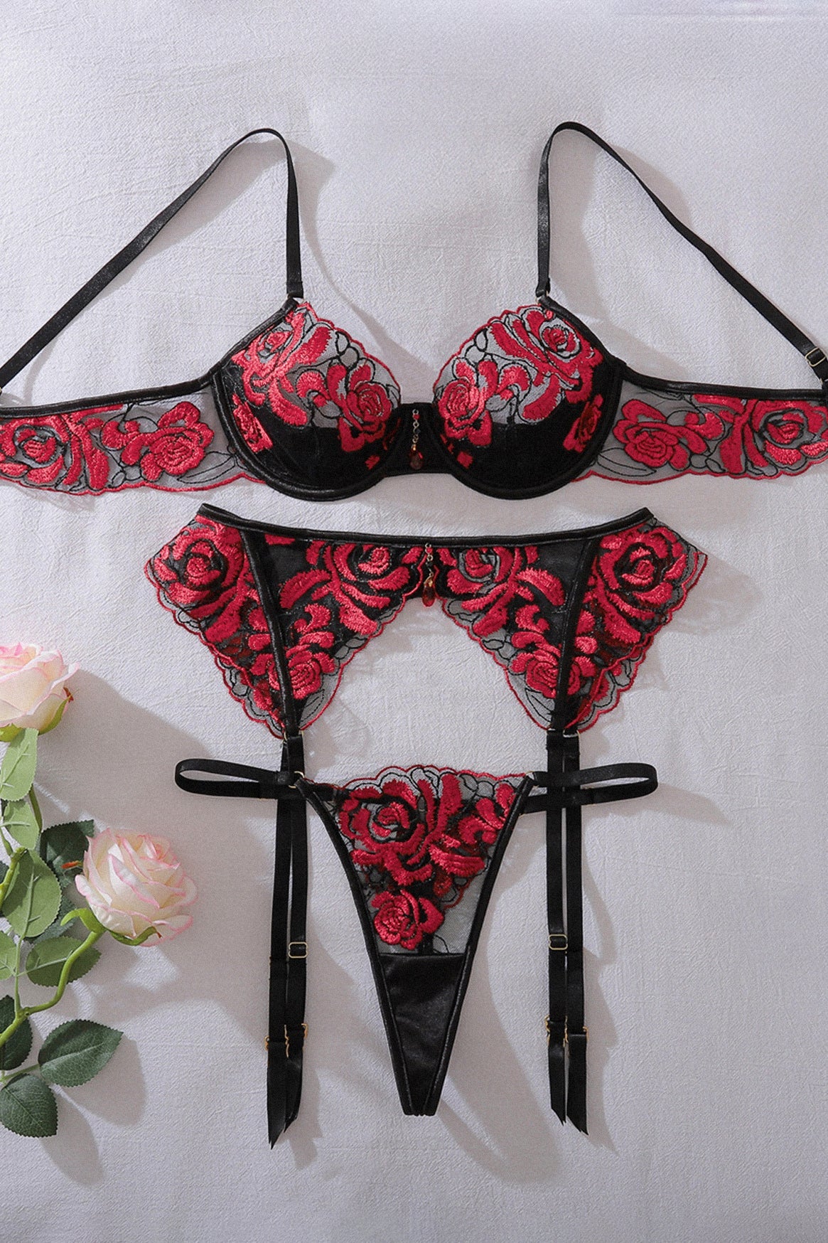 CAMILA SET RED