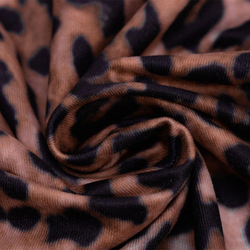 Leopard Cover Finger Bodycon Dress