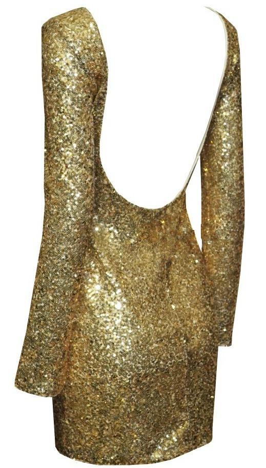 Open Back Backless Bodycon Mini Dress