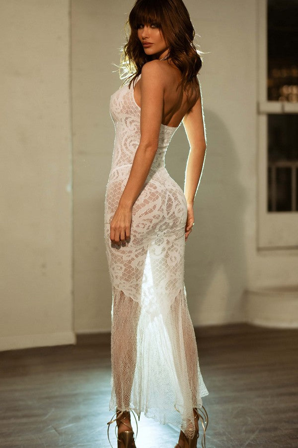 LUMINA DRESS WHITE