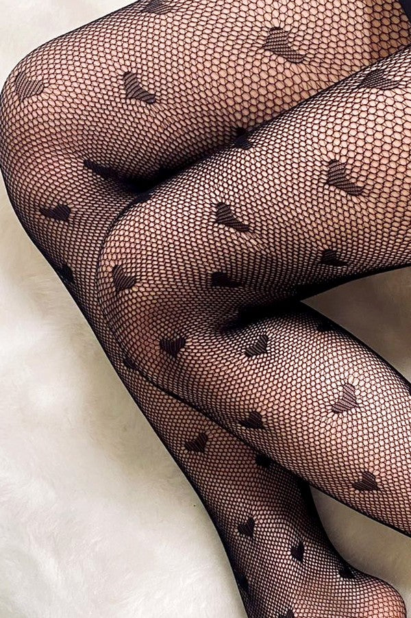 LADY'S FASHION DESIGNED FISH NET PANTYHOSE