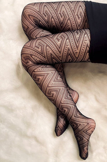 LADY'S FASHION DESIGNED FISH NET PANTYHOSE