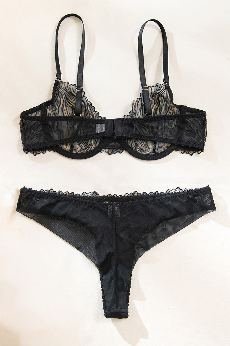 JUNIA SET LEOPARD