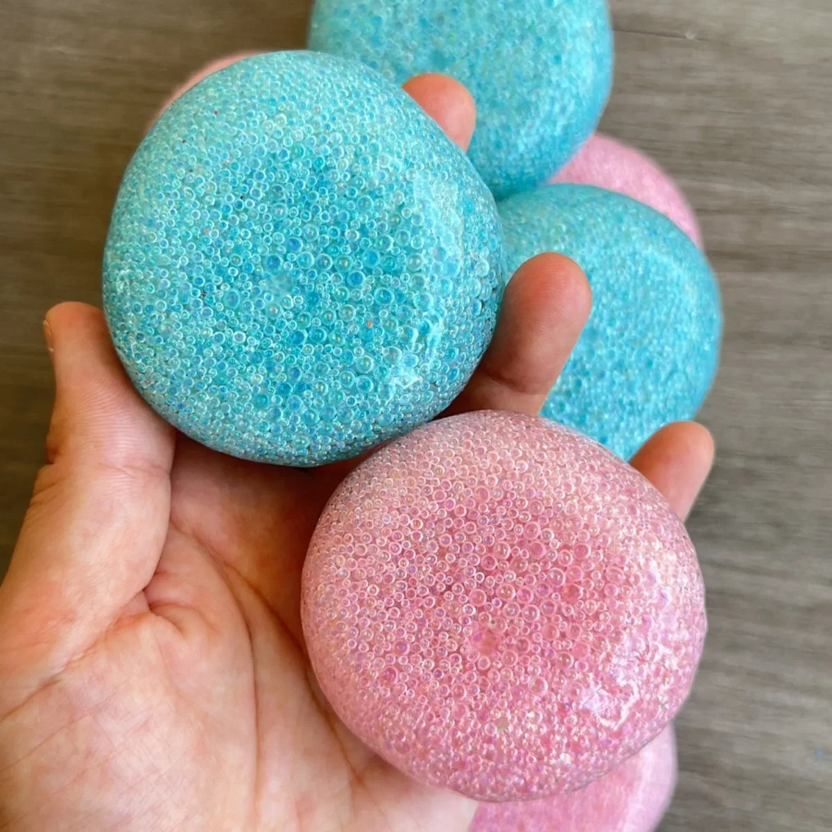 BUBBLE BEAD HANDMADE SQUISHY BALL