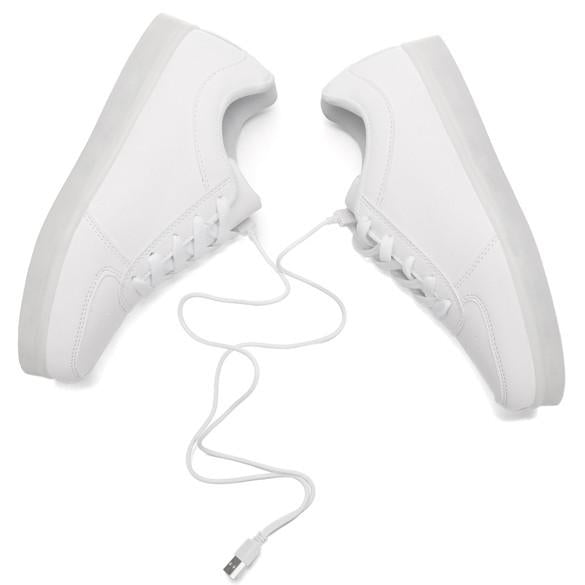 Charming Unisex LED Light Luminous Lace Up Sportswear Sneakers