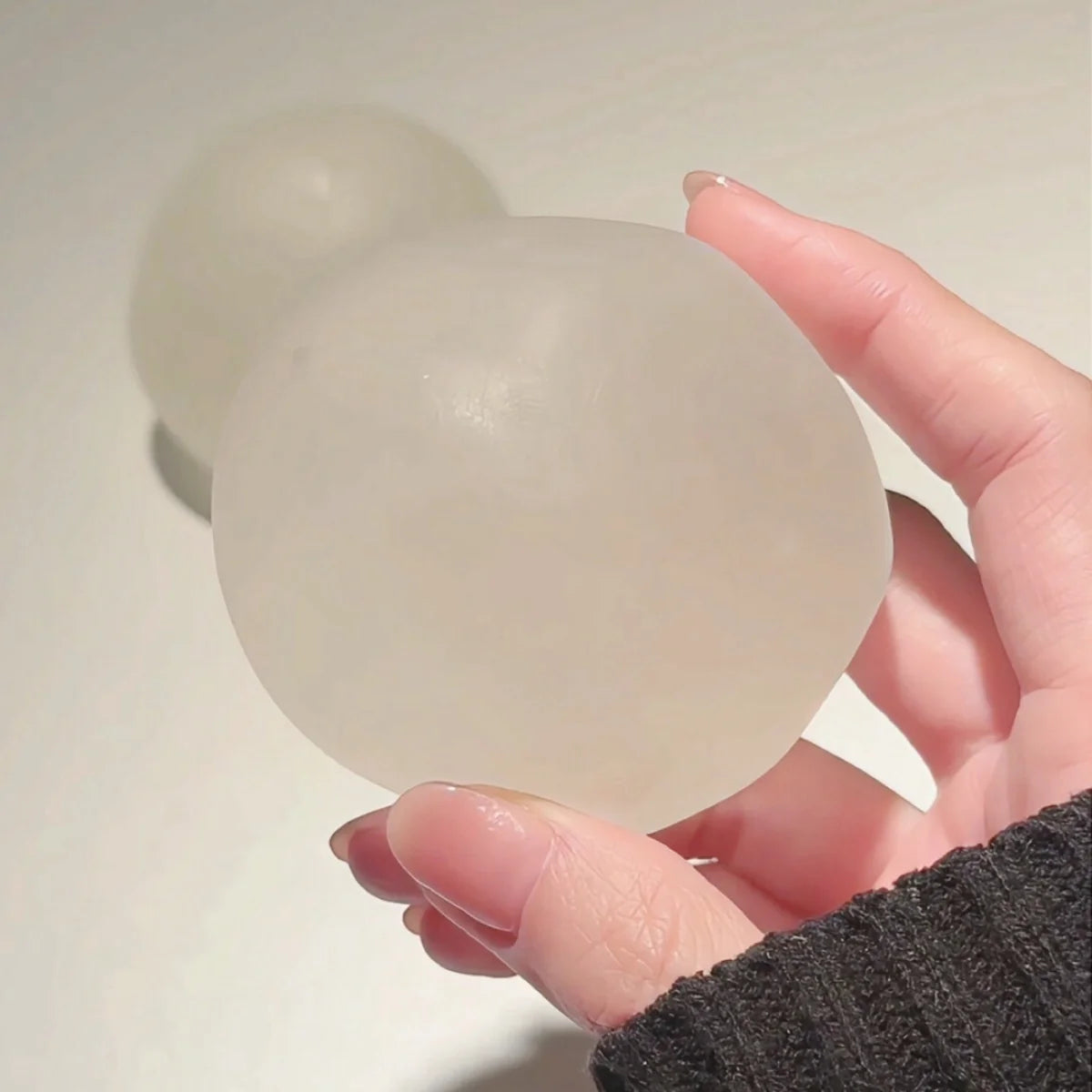 SNOW SKIN MOCHI COCONUT OIL HANDMADE SQUISHY BALL