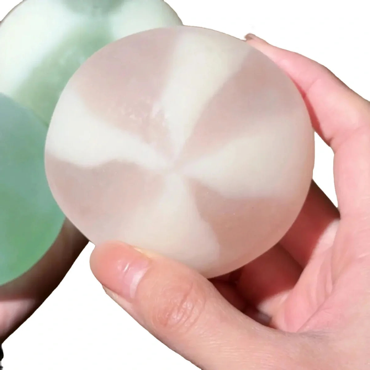 SNOW SKIN MOCHI COCONUT OIL HANDMADE SQUISHY BALL
