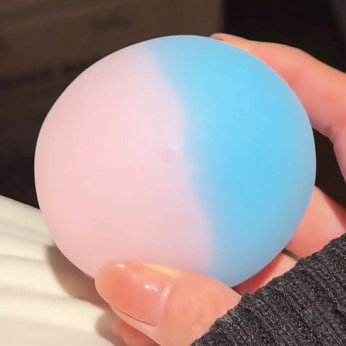 SNOW SKIN MOCHI COCONUT OIL HANDMADE SQUISHY BALL