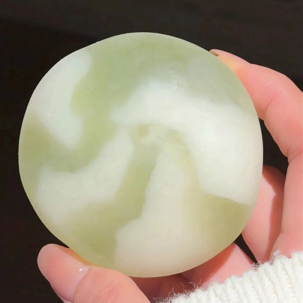 SNOW SKIN MOCHI COCONUT OIL HANDMADE SQUISHY BALL