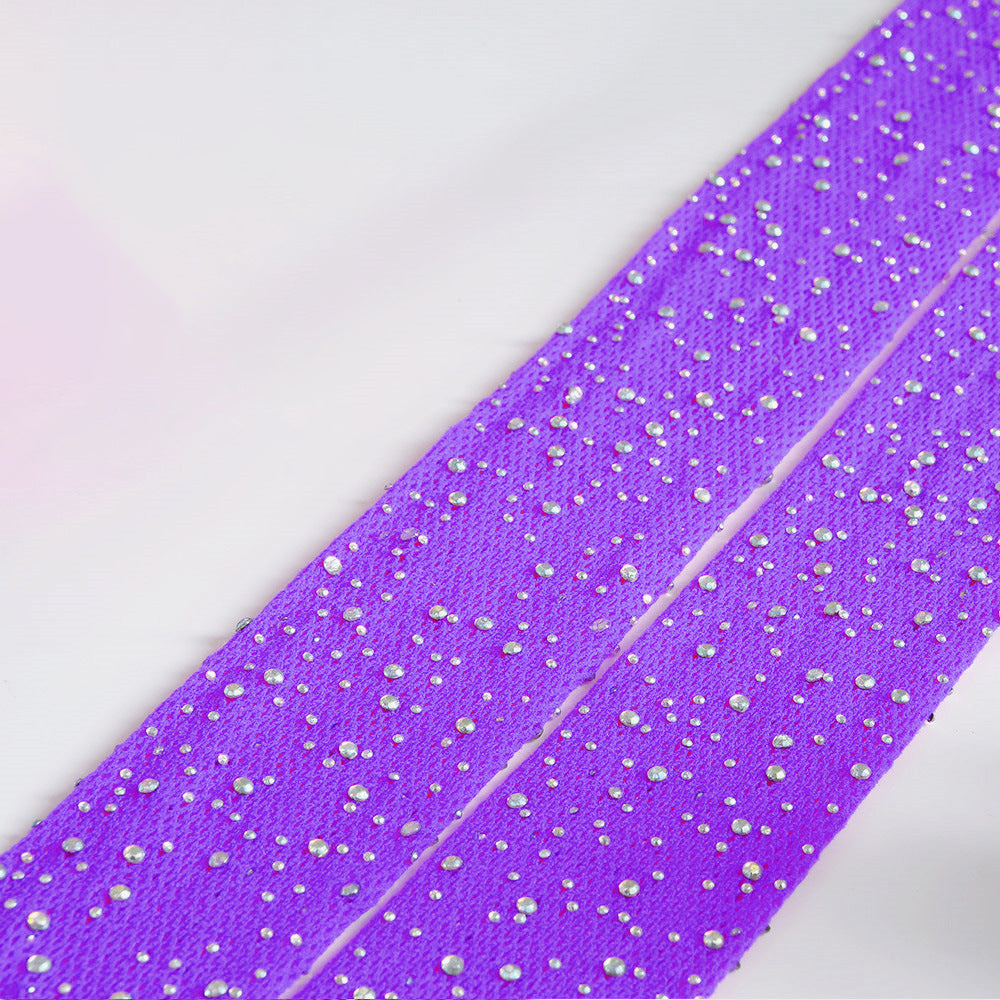 FASHION TIGHT-FITTING HOLLOW JUMPSUIT HOT DIAMOND SOCKS UNOPENED CROTCH PANTYHOSE