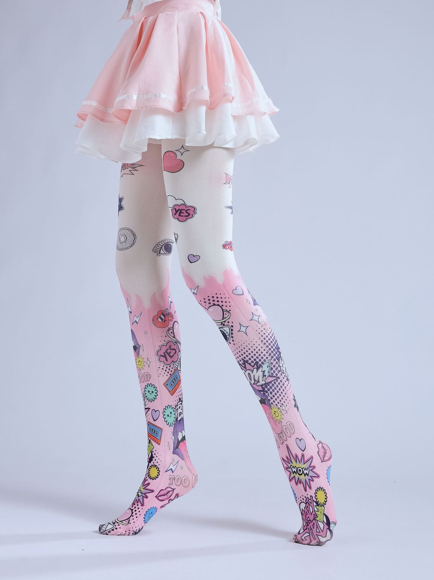 AUTUMN LOLITA COS LEGGINGS SWEET GIRLIE PANTYHOSE