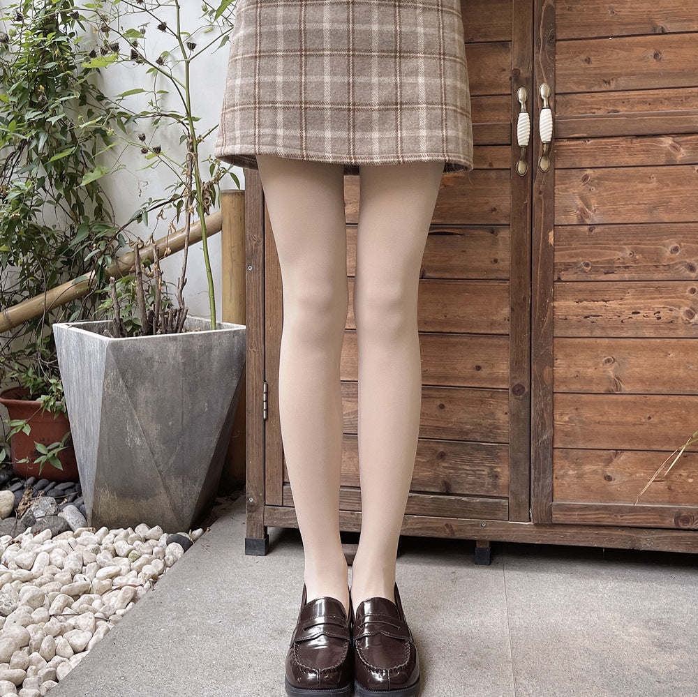 JAPANESE RETRO 120D VELVET HIGH ELASTICITY IMPERVIOUS AND THIN PANTYHOSE
