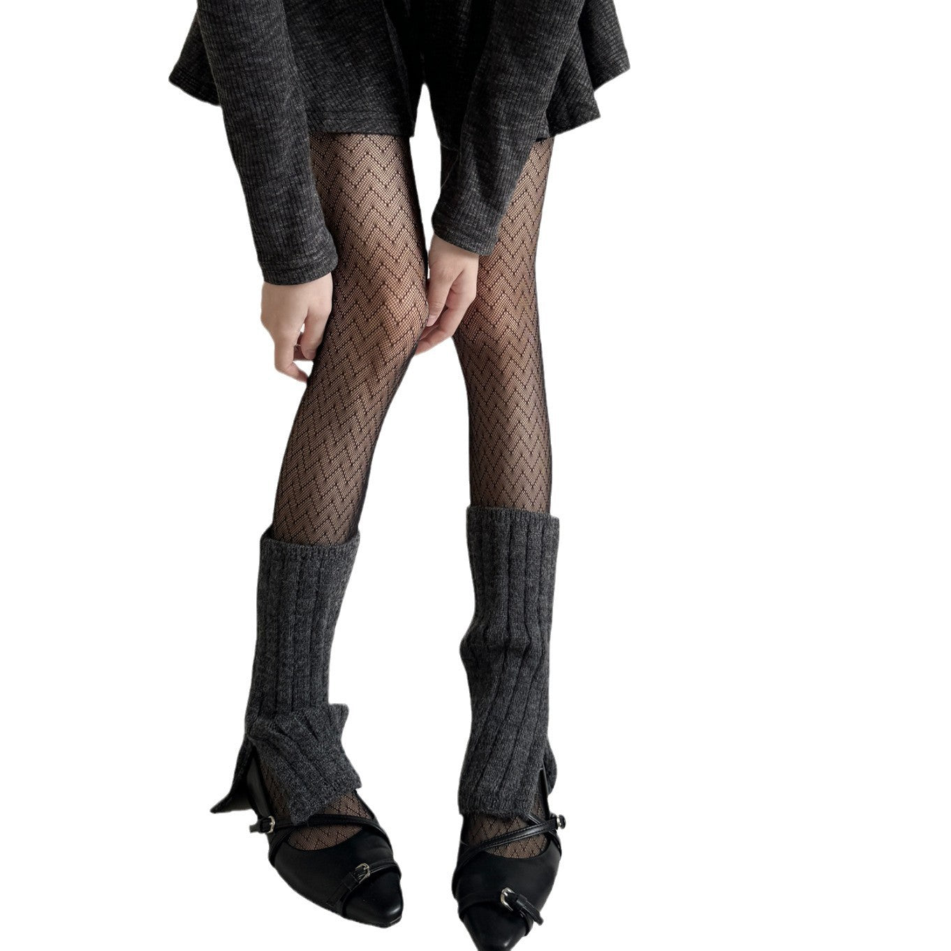 FASHION TWILL WAVY HIGH ELASTIC AND THIN ANTI-STRIPPING LEGGINGS PANTYHOSE