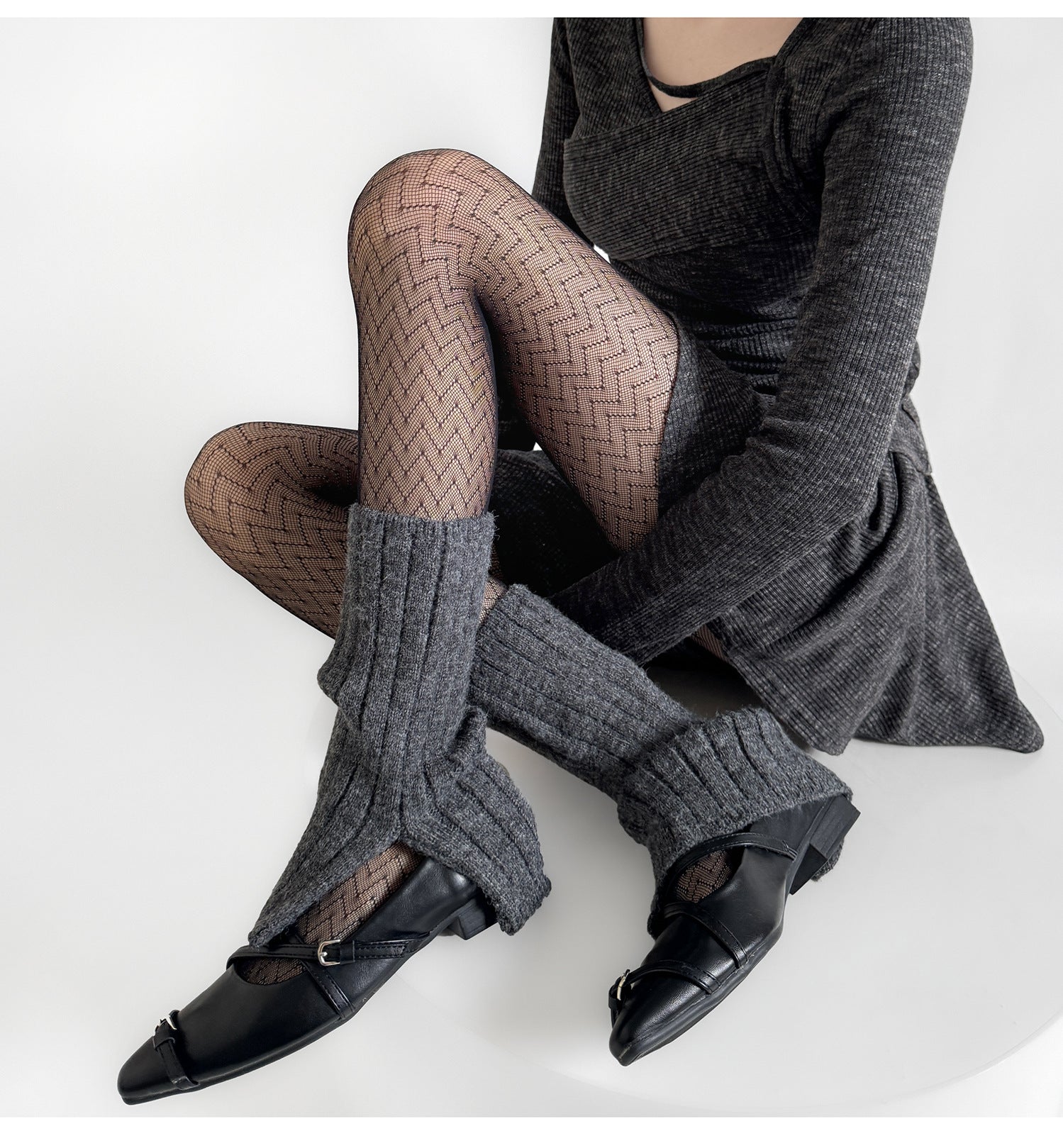 FASHION TWILL WAVY HIGH ELASTIC AND THIN ANTI-STRIPPING LEGGINGS PANTYHOSE