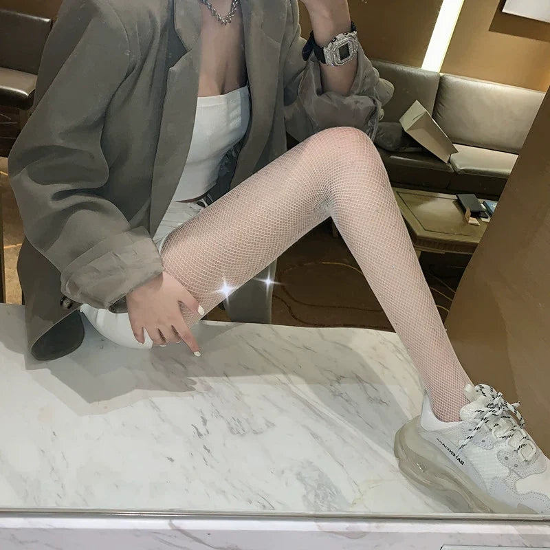 FASHIONBRIGHT DIAMOND MESH FISHNET LEGGINGS PANTYHOSE