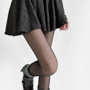 FASHION TWILL WAVY HIGH ELASTIC AND THIN ANTI-STRIPPING LEGGINGS PANTYHOSE