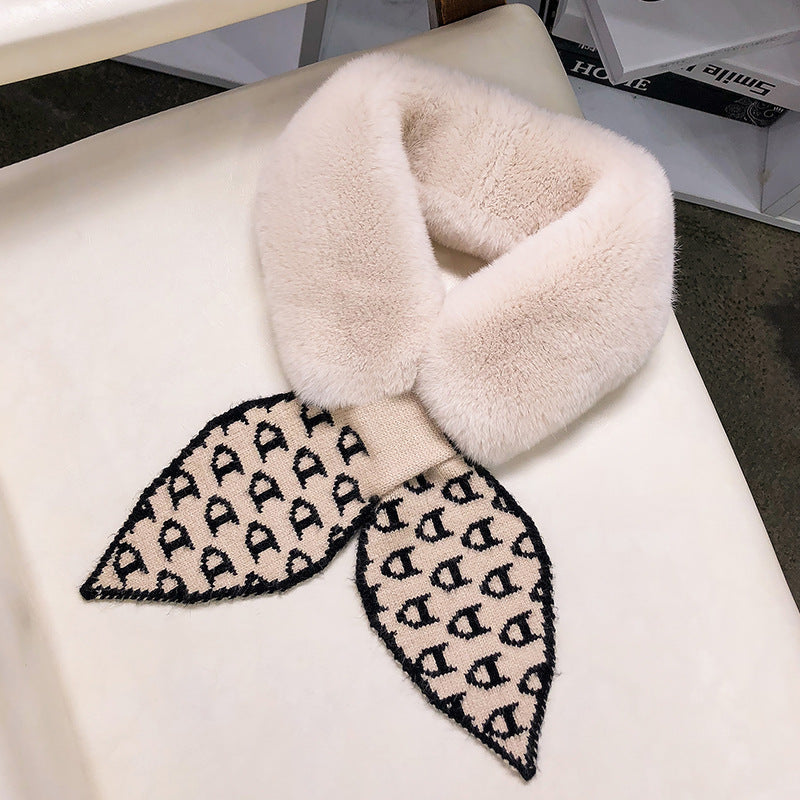 CUTE PLUSH SCARF FOR WINTER