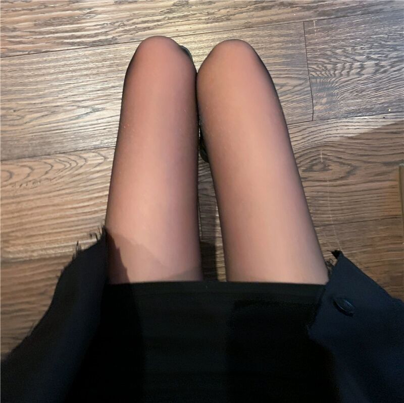 SUMMER THIN ANTI-HOOK SILK SHINY SILVER PEARLESCENT SOCKS PANTYHOSE
