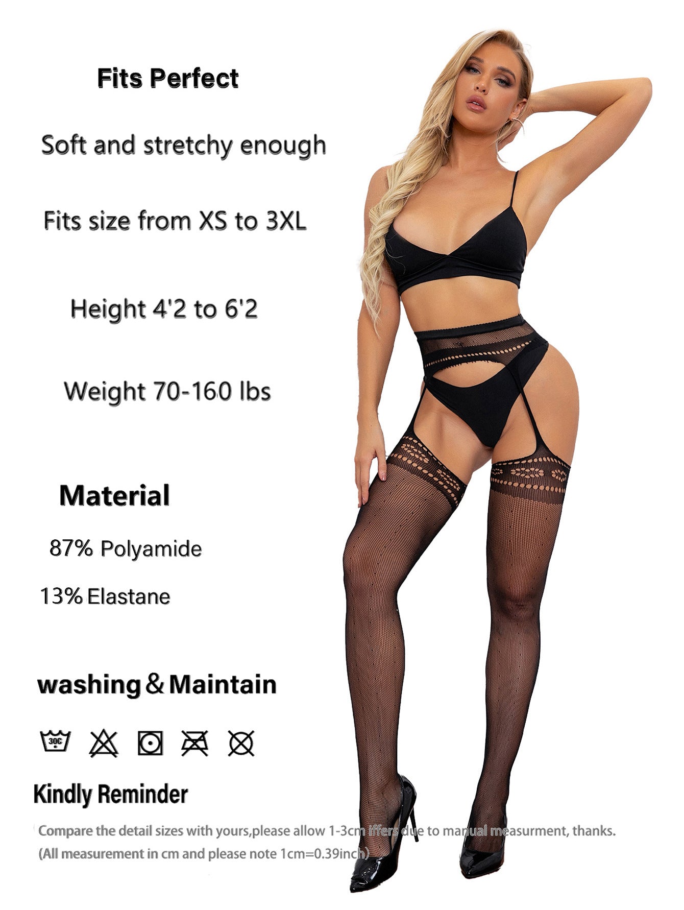 FASHION JACQUARD POLKA DOT OPEN CROTCH TRANSPARENT MESH PANTYHOSE