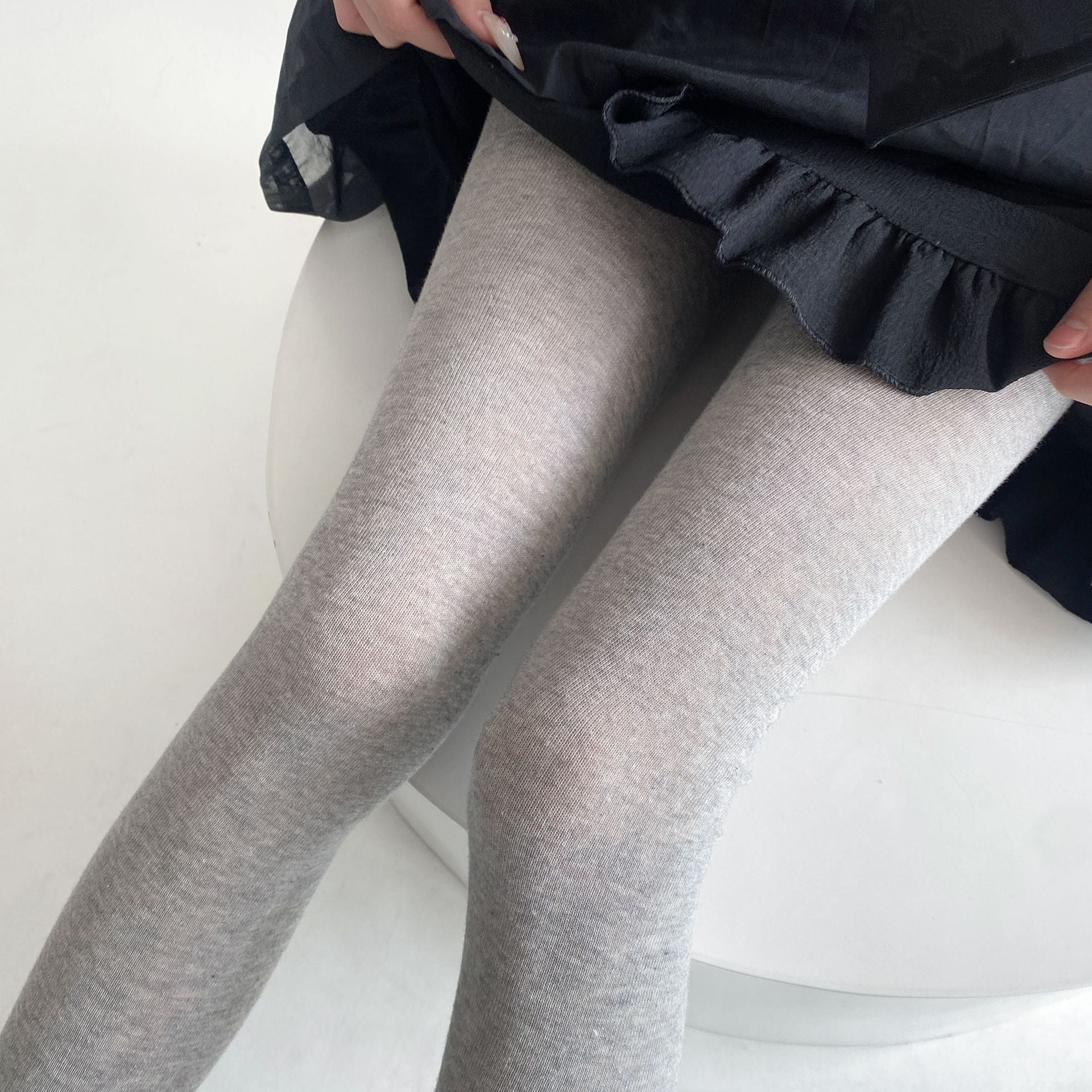 RETRO POLKA DOT JACQUARD PANTYHOSE