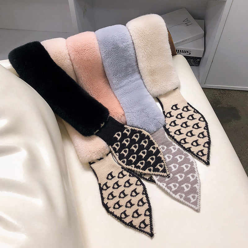 CUTE PLUSH SCARF FOR WINTER